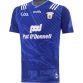 Royal Blue Clare GAA Commemoration Jersey with Michael Cusack cottage on the front and image of Michael Cusack on the sleeve by O’Neills.