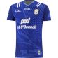 Royal Blue Clare GAA Commemoration Jersey Player Fit with Michael Cusack cottage on the front and image of Michael Cusack on the sleeve by O’Neills.
