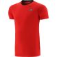 Red men’s sports t-shirt with short sleeves by O’Neills.