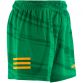 Kid's Green/Amber Connell Printed Gaelic Training Shorts with a Subtle all-over design from O'Neills.