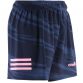 Kid's Marine/Pink Connell Printed Gaelic Training Shorts with a Subtle all-over design from O'Neills.