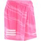Pink / White Connell Printed Gaelic Training Shorts with an Elasticated waistband from O'Neills.