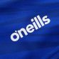 Kid's Royal/White Connell Printed Gaelic Training Shorts with a Subtle all-over design from O'Neills.