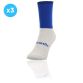 Kids' Royal and white Koolite Max Midi Socks 3 Pack infused with COOLMAX® technology from O'Neills