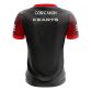 Cork Camogie Short Sleeve Training Top Black / Red 2023