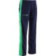 Navy Women's Cricket Pants with contrast piping down outer leg by O'Neills 