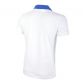 White COPA Copa Men's Cuba 1962 Castro Retro Football Shirt with blue collar from O'Neills.