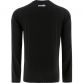 Black/White Men’s Bohemian FC Dalymount Brushed crew neck sweatshirt with stripes on sleeves by O’Neills. 
