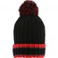 Bohemian FC Kids' Darcy Bobble Hat Black / Red / Dark Grey