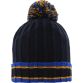 Navy men's Clare Darcy knit bobble hat with large pom-pom by O’Neills.
