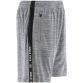Men's grey defender training shorts with zip pocket from O'Neills.