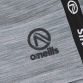 Men's grey defender training shorts with zip pocket from O'Neills.