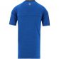 Blue Kids’ sports t-shirt with branded taping on the sleeves by O’Neills.