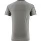 Grey men’s training t-shirt with branded taping on the sleeves by O’Neills.