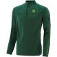 Green men’s brushed half zip top with zip pockets and “Since 1918” branded taping on the sleeves by O’Neills.

