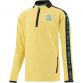 Yellow brushed half zip top with zip pockets and “Since 1918” branded taping on the sleeves by O’Neills.

