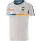Silver Kid's Tipperary GAA T-Shirt with County Crest and Stripe Detail on the Sleeves by O’Neills.