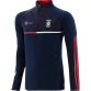 Marine Men's Westmeath GAA Dolmen Half Zip Top with Zip Pockets and the County Crest by O’Neills.