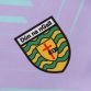 Purple Donegal GAA Training top with sponsor logo by O’Neills.