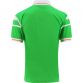 Green Republic of Ireland 1988 Euros retro jersey with white v-neck collar from O’Neills.
