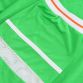 Green Republic of Ireland 1988 Euros retro jersey with white v-neck collar from O’Neills.