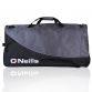 black and grey large team wheelie bag with pull out handle from O'Neills