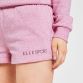 Lilac Elle Sport women's loungewear fleece shorts from O'Neills.