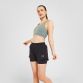 Black Elle Sport women's 2 in 1 running shorts with pocket from O'Neills.