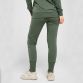 Khaki green Elle Sport women's loungewear slim fit joggers with drawcord waist from O'Neills.