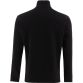 Black Men’s Evolve Fleece half zip sweatshirt with ribbed collar and two side pockets by O’Neills.