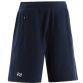 Navy Men’s Evolve Fleece Shorts with cuffed bottoms and two zip pockets by O’Neills.