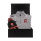 Derry GAA Gift Box with Derry GAA half zip fleece and bobble hat packaged in a gift box by O’Neills.