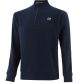 Navy Men’s Evolve Fleece half zip sweatshirt with ribbed collar and two side pockets by O’Neills.