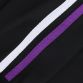 Exmouth RFC Kids' Loxton Brushed Half Zip Top Black / Purple / White