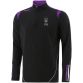 Exmouth RFC Loxton Brushed Half Zip Top Black / Purple / White