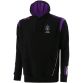 Exmouth RFC Loxton Overhead Hooded Top Black / Purple / White