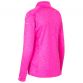 Trespass Women's Fairford Half Zip Fleece Top Pink Glow