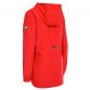Women's Red Trespass Flourish Waterproof Hooded Jacket, with 2 dual-access zip pockets with press-button top envelope fastenings from O'Neills.