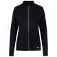 Women's black Trespass active top with a full front zip and high neck from O'Neills.