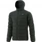 Green Men’s Finn Hooded Padded Jacket with Zip Pockets by O’Neills.
