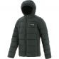 Green Kids' Finn Hooded Padded Jacket with Zip Pockets by O’Neills.