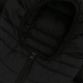 Black kids' padded jacket with hood by O'Neills