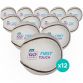O'Neills First Touch Hurling Ball White 12 Pack