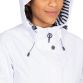 White Trespass Women's Waterproof Jacket with Hood with 2 dual-access zip pockets from O'Neills.