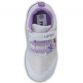White Frozen Elsa & Anna Light Up Trainers, with Hook and loop velcro strap closure from O'Neills.