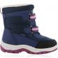 Frozen Elsa Snow Boots Navy, with Hook and loop velcro strap closure from O'Neills.
