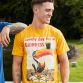 Yellow Guinness Men's T-Shirt With Lovely Day for a Guinness Toucan print to centre chest from O'Neill's.