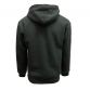 Black Guinness Hoodie with Toucan print on front and pouch pocket from O'Neills.