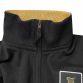 Black Guinness Men's 6 Nations 1/4 Zip Fleece with a 6 nations woven label on left breast from O'Neill's.