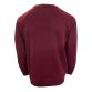 Maroon Guinness Men's Lovely Day For A Guinness Print Sweatshirt with a knitted rib cuff and waist detailing from O'Neill's.